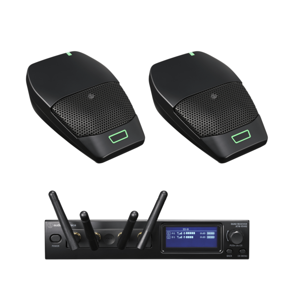 SYSTEM 20 PRO 2CH BOUNDARY WLS|ATW-R1440 RACK-MOUNT RECEIVER CHASSIS,ATW-RU14 RECEIVER